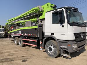 Wholesale 5RZ Cement Pump Benz Used Concrete Pump Trucks 47M 110m3/H from china suppliers