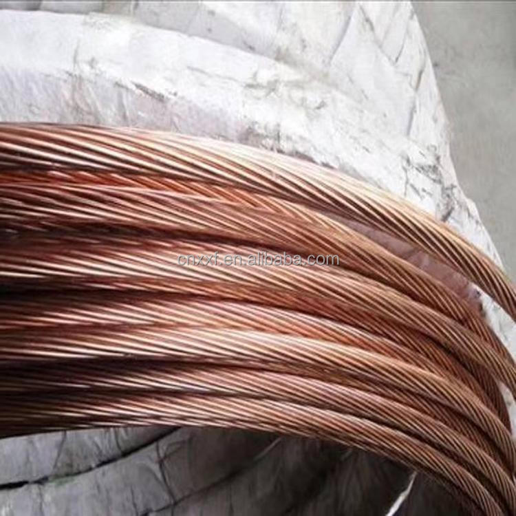 GB/T3956 TI/TUI/T2/TU2 Executive Standards Copper Stranded Wire Cable Conductors with Standard Flux Content NXF Customizable