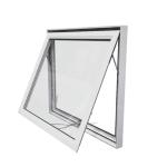 Aluminum Alloy SKATE End White Double Glazed Residential Commercial Awning