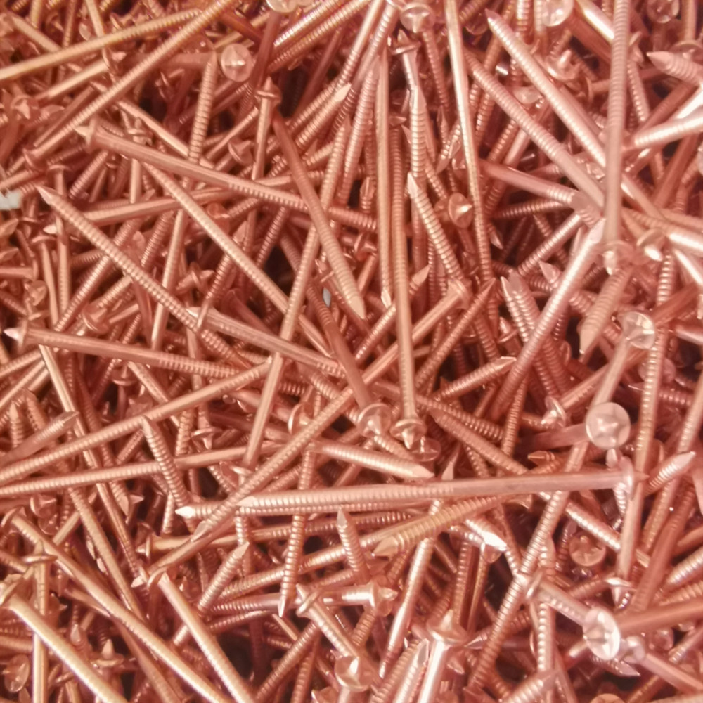 3 X 100 MM Copper Coated CD Weld Pins With Pointed Head