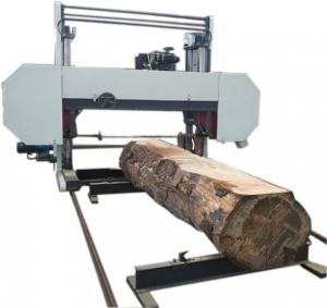 Wholesale Large Horizontal Diesel Powered Log Cutting Band Sawmill Automatic Operation from china suppliers