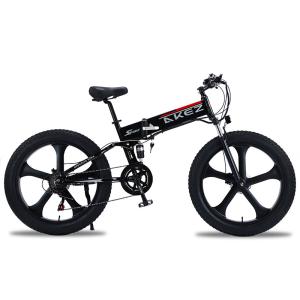 Wholesale Magnesium Alloy Lithium Battery Electric Bike , 48V 500W Electric Bicycle from china suppliers