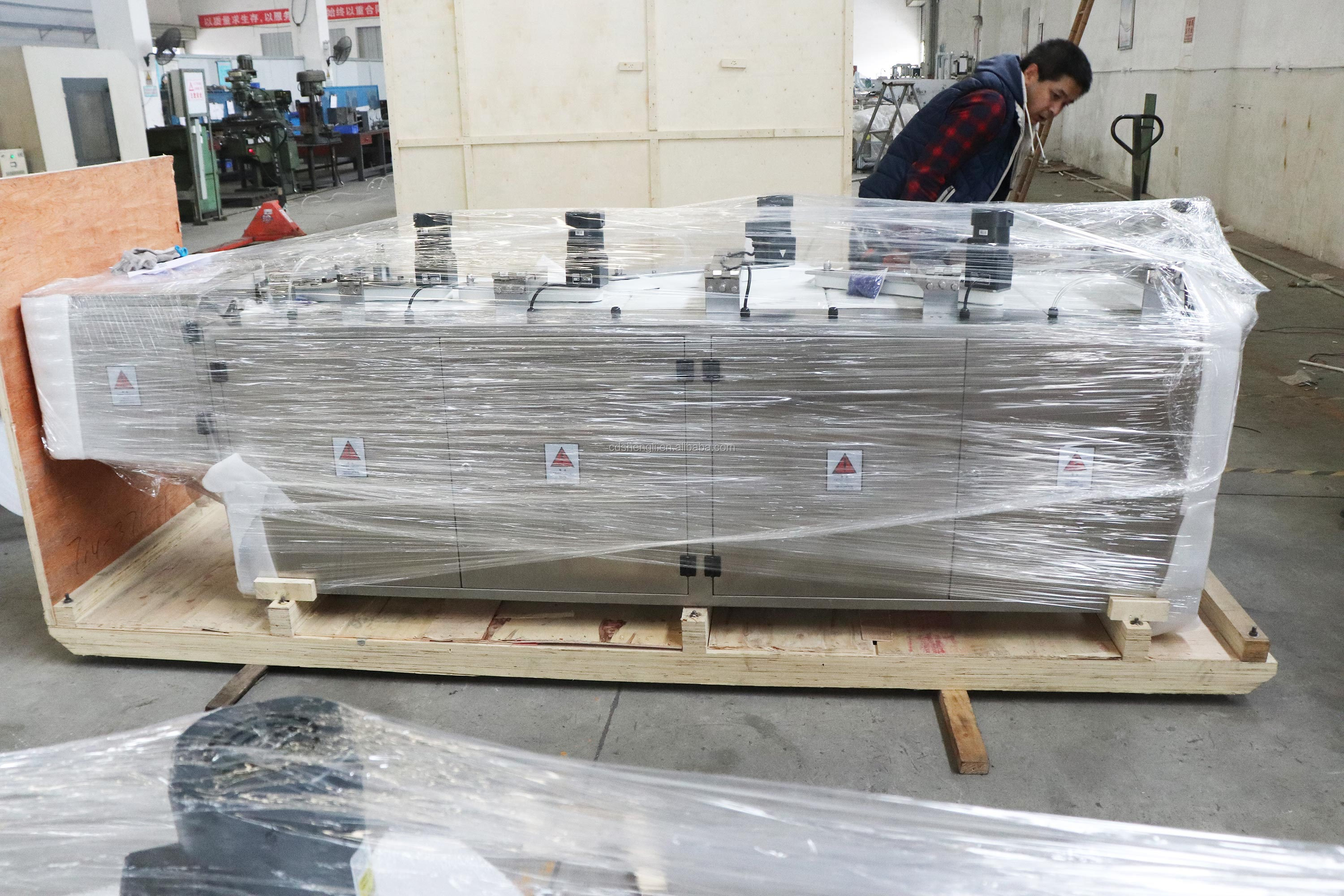 Effervescent Tablets Aluminum Foil Wrapping Machine with Horizontal Automatic Packing