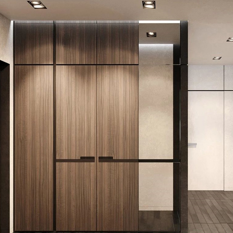 Promotion Wood PVC Wardrobes Portable Wardrobe Closet