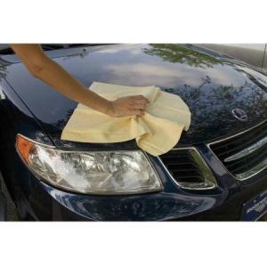 Wholesale NATURAL CHAMOIS Leather Car Cleaning Towels Drying Washing Cloth from china suppliers