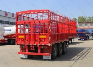 Wholesale Jost E100 Landing Gear Heavy Cargo Fence Side Wall 40FT Container Flatbed Semi Trailer from china suppliers