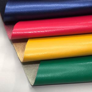 Wholesale Custom Faux Leather Upholstery Material Microfiber Sheepskin Leather from china suppliers