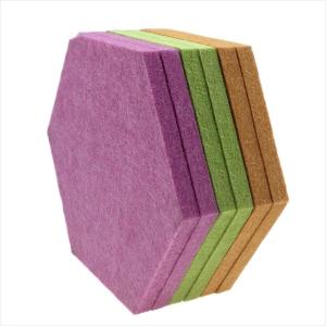 Wholesale Hexagon 9mm Acoustic Sound Panels Ceiling For Interior Decoration from china suppliers
