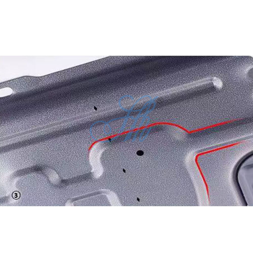 Alloy Gear Box Skid Plate/Engine Lower Guard Plate ISUZU Dmax 4 Combo Sets for Vehicles