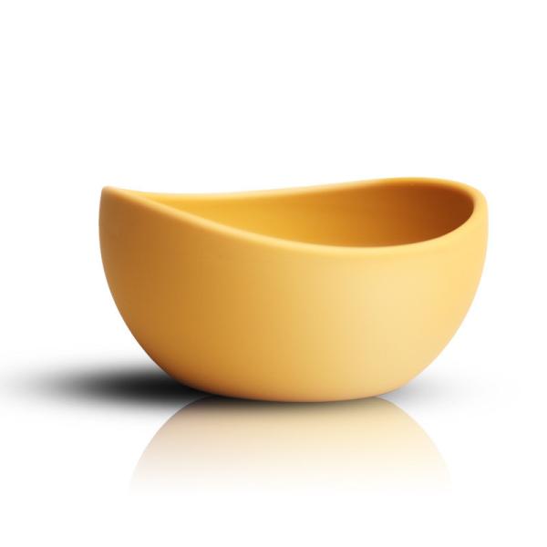 Silicone Bowl in Orange Pink Blue TV Shopping Pet Food Grade Navy Green or