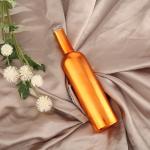 500ml 750ml 1000ml 1 liter Gold Electroplated Glass Bottle for Brandy Spirits at