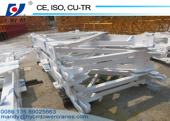 6/8ton 1.6*1.6*3m Split Mast Section 1.5ton Tip load PT5515 Topless Tower Crane