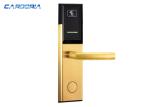 Stainless Steel Case Hotel Door Locks , Magnetic Key Card Locks For Hotel Access