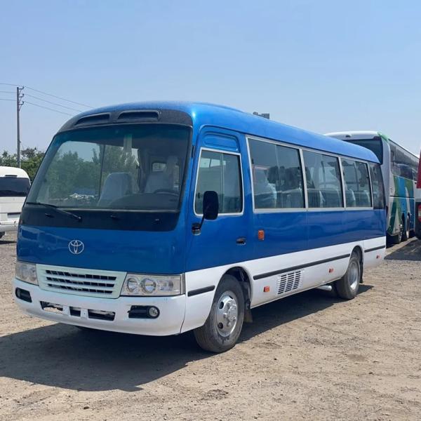 G.V.W Kg 5900 Well Conditioned Toyota Coaster 30 Seaters Bus for Passenger