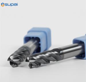 Wholesale HRC50/55/60/65 4 Flute Carbide End Mill 3mm - 12mm Diameter For Stainless Steel from china suppliers