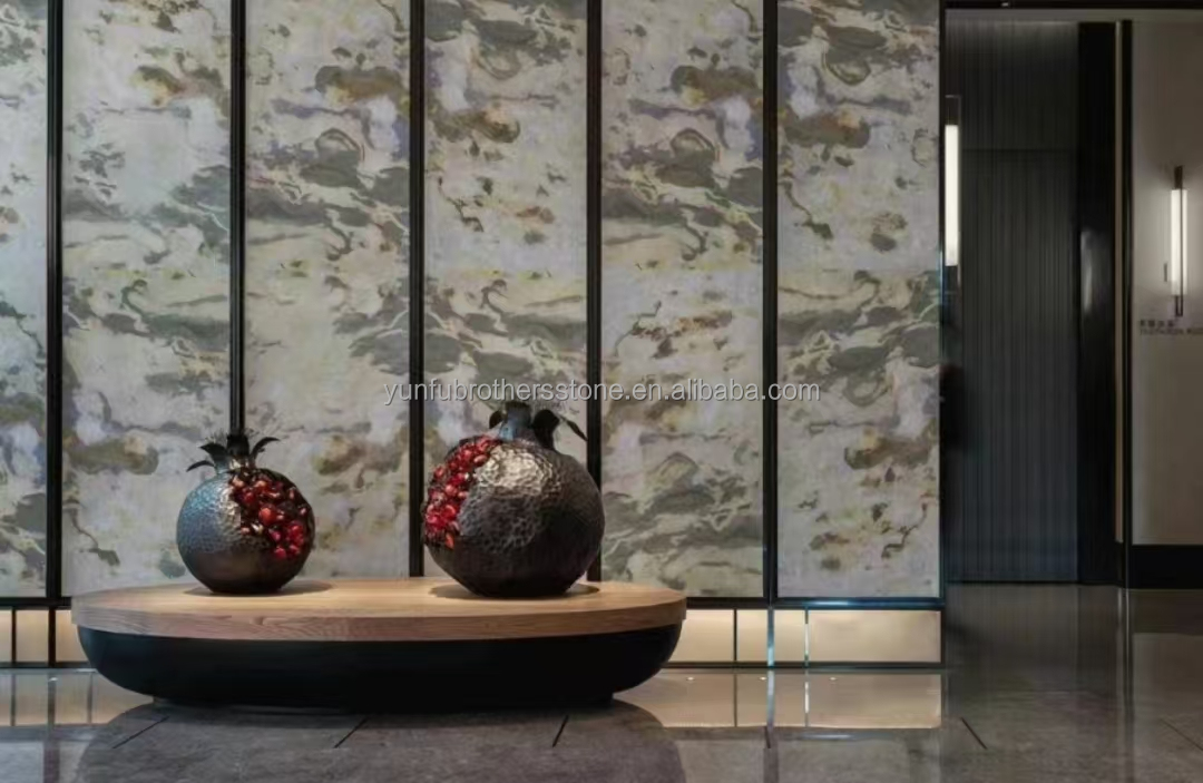 Add a Touch of Sophistication to Your Hotel Design with Backlit Soft Clay Stone Tiles