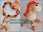 Baby Teether Toy, Eco-friendly toy, Teething necklace,Teething toy, Breastfeedin