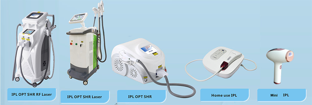 Rejuvenation OPT SHR Machine E Light IPL RF+Nd Yag Laser Device MJ402