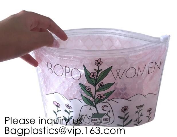 Printing Zipper Plastic Foil k Packaging Hologram Laser Holographic Aluminum Foil Folding Pouch Bags For Jewelry