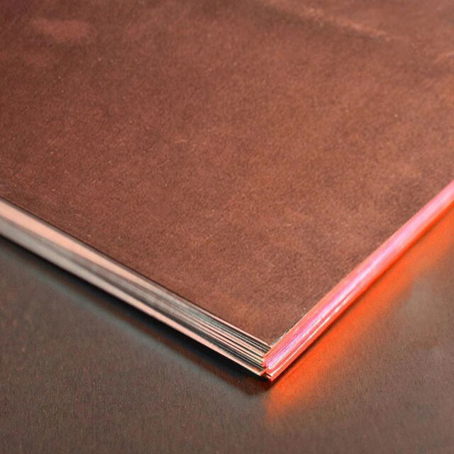 Polished Copper Sheet Metal 4mm 5mm 1mm Thick