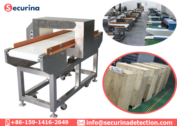 Customized Belt Food Processing Metal Detectors 304 SS For Inspecting Ferrous