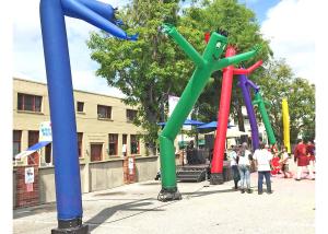 Wholesale Waving Inflatable Tube Man , Blow Up Dancing Person With Air Blower from china suppliers