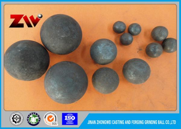 Cement Plant hot rolling steel balls with B2 B3 B4 60Mn materials for ball mill