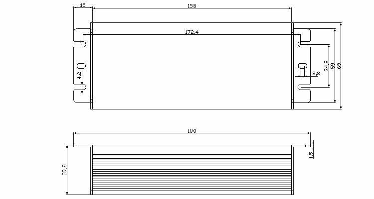 High Power Ip65 Cob 150w Street Light Led Driver 100w led power supply