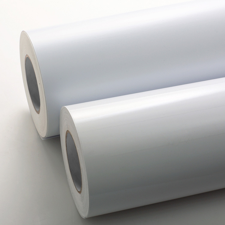 80g Coated Paper Label with Viscosity Permanent Acrylic Adhesive and White Glassine Paper