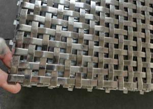 Wholesale 16mm Hole 8mm X 2mm Flat Metal Mesh SS304 High Strength And Durable from china suppliers