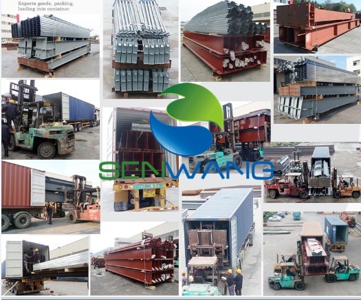 Wind-Resistant Prefabricated Steel Warehouse with H Frame Structure