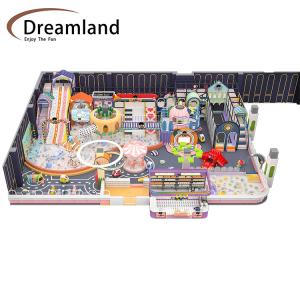 Wholesale Attractive Indoor Soft Playground Equipment Naughty Castle Paradise For Game Center from china suppliers