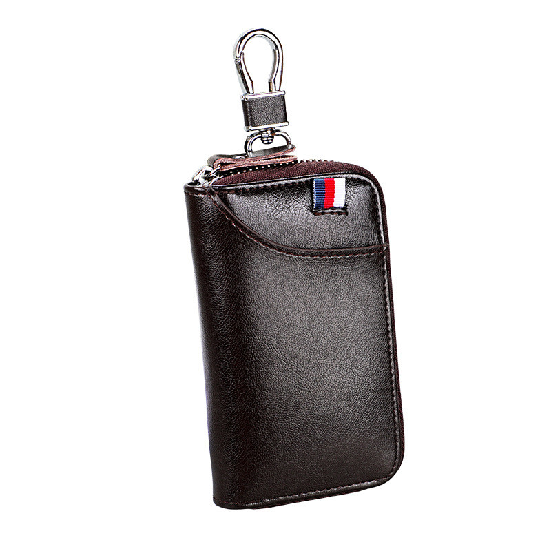 Good Quality Leather Key Bag Coin Bag For Men Logo Customized