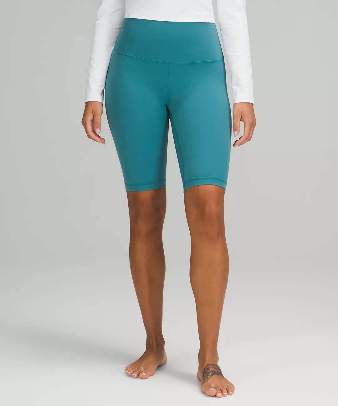 High Waist Plus Size Fit Biker Short For Women