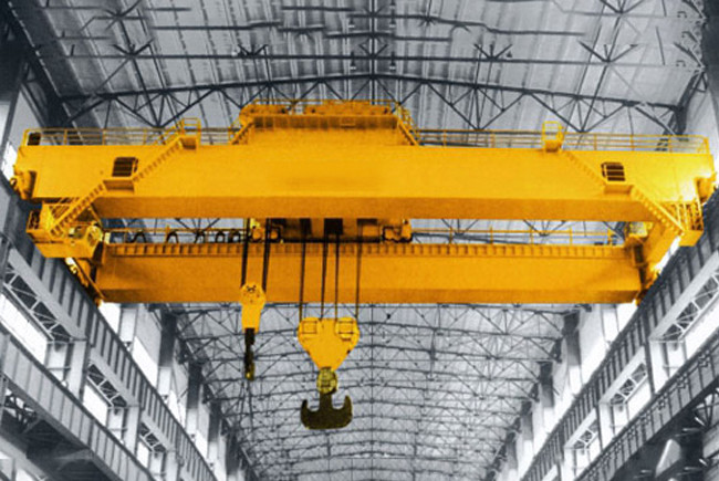 ISO Material Lifting QB 10T Double Girder Overhead Crane