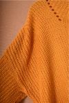 Woman'S Sweaters Autumn And Winter Fashion Bandage Wide Sleeves Multicolor