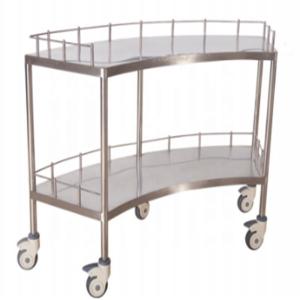 Wholesale 1400MM 45CMHospital Medical Furniture Surgical Instrument Stainless Steel Trolley with drawer and wheel from china suppliers