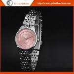 030A Pink Solid Color Watch Stainless Steel Watch Fashion Casual Watch Couple