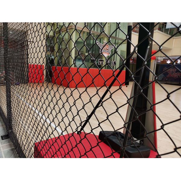 3.0mm Galvanized Chain Link Fence Mesh 48mm 65mm Width