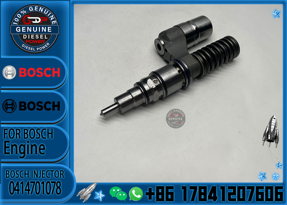 Diesel Engine Fuel Injector 0414701039 Common Rail Injector 0414701063 Auto Parts 0414701078