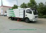 DFAC 5000L Dustbin Road Sweeper Truck for Street Cleaning With 2cbm Washing