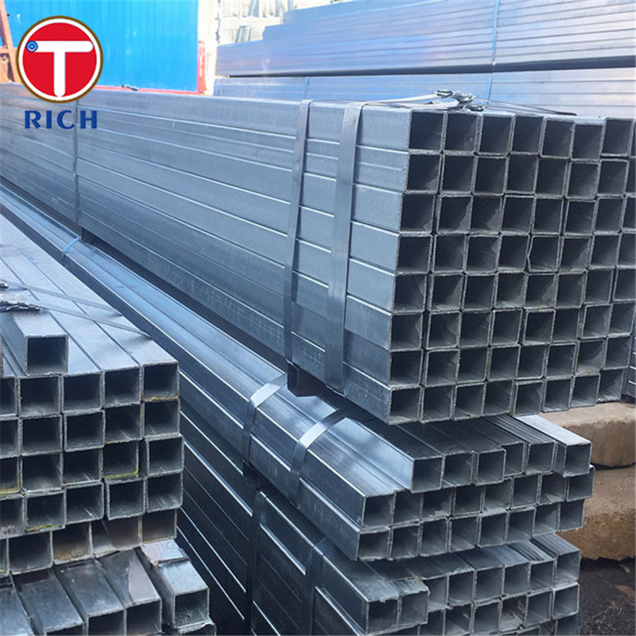 GOST 30245 C235 Welded Steel Tube Square And Rectangular Steel Tube For Building