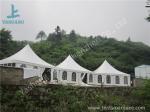 Aluminum Frame 8x8 Gazebo Canopy Tents , Outdoor High Peak Tents For Restaurant