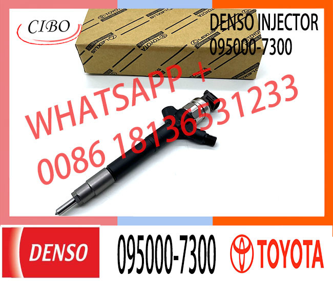 095000-7300 for Toyota Auris 2.0 d Nozzle Injector Assembly 095000 7300 Common Rail Injector 0950007300