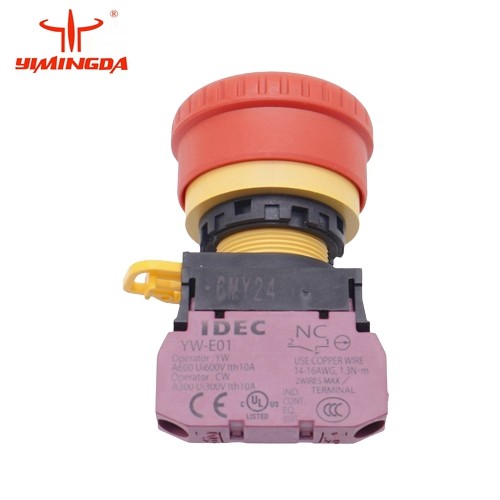 Apparel Industry Cutter Machine Parts Switch Mushroom Actuator Twist-R 925500592