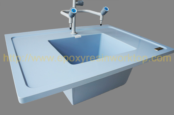 Marine Edge Epoxy Lab Countertops 1000 * 1000 * 25mm With Durability / Safety funiture