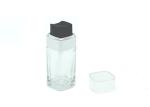Square Unique Fashion Glass Lotion Bottles 30ml Lotion Pump Liquid Foundation