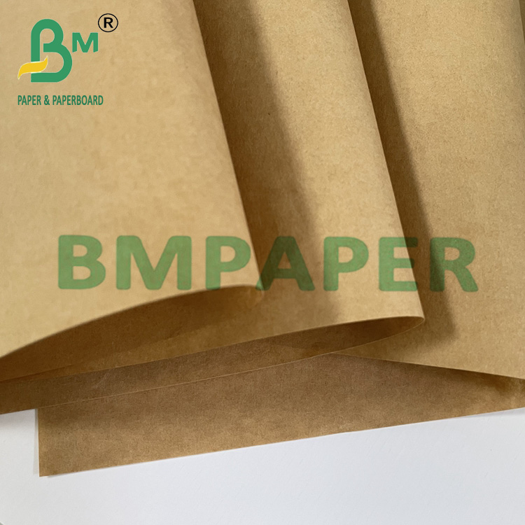 25g 50g Brown Semi-extensible Sack Kraft Paper For 2- ply And 3-ply Cement Bags