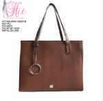 Women Handbag Designer Red Color Ladies Leather Tote Bag