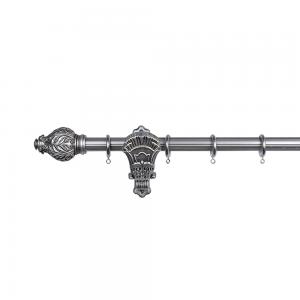 Wholesale Extendable Window Curtain Rod Set Customized Curtain Pole Accessories from china suppliers